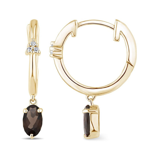 Lou Serti Clos Ovale Quartz Fumé 1,12ct