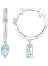 Lou Ovale Topaze & Diamants 1,10ct V