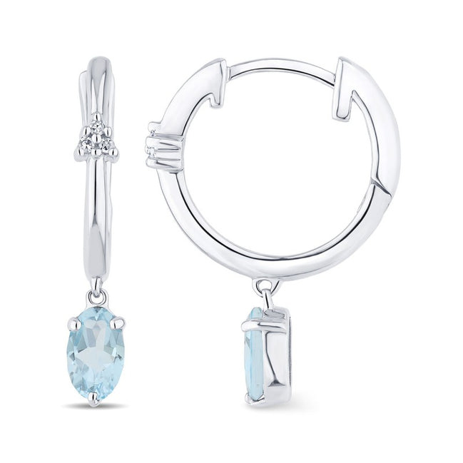 Lou Ovale Topaze & Diamants 1,10ct V