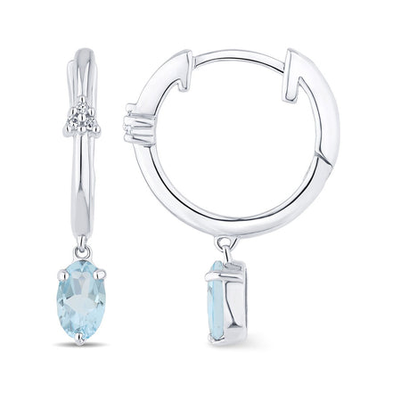 Lou Ovale Topaze & Diamants 1,10ct V