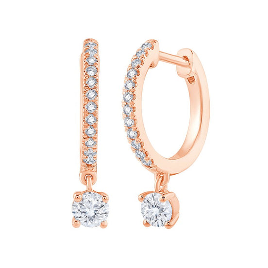 Créoles Rond Diamant 0,41ct