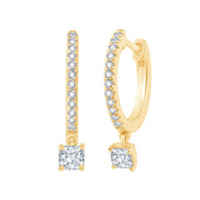 Créoles Princesse Diamant 0,30ct