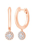 Créoles Rond Diamant 0,27ct