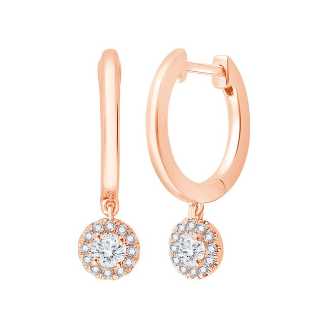 Créoles Rond Diamant 0,27ct