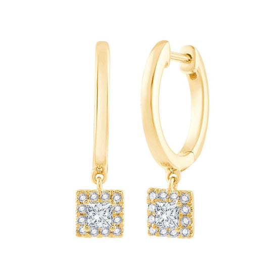Créoles Princesse Diamant 0,28ct