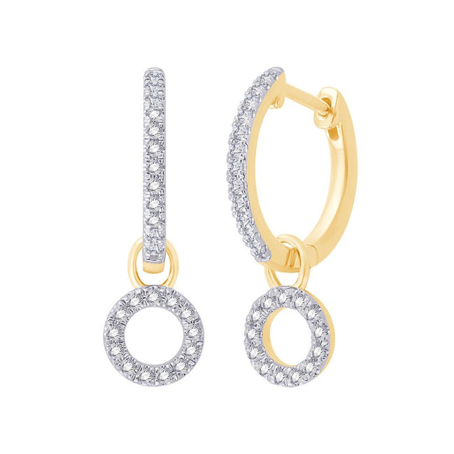 Créoles Diamant 0,22ct