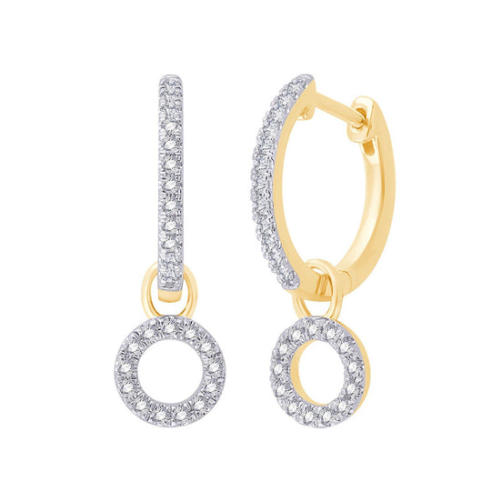 Créoles Diamant 0,22ct