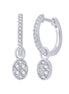Créoles Ovale Diamant 0,30ct