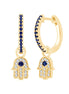 Créoles Saphir & Diamants 0,28ct