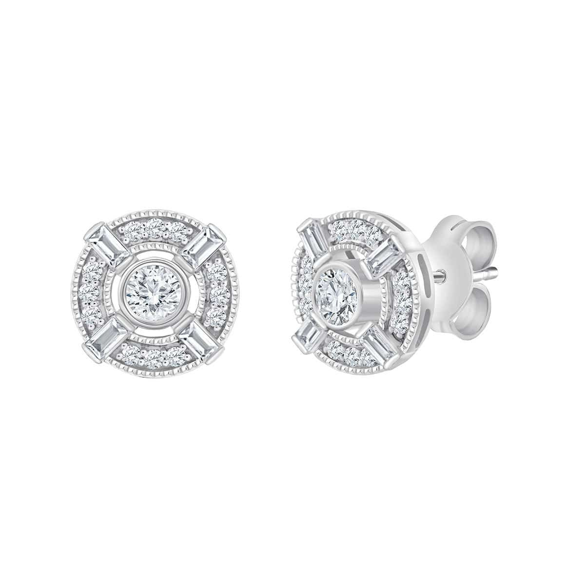 Art Déco Diamant 0,49ct I