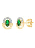 Émeraude & Diamants 0,05ct IX