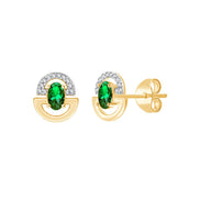 Émeraude & Diamants 0,05ct IX