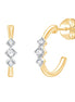 Toi & Moi Diamant 0,19ct