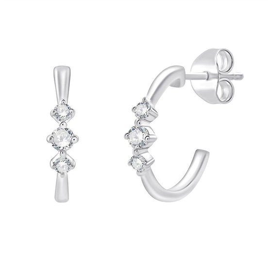 Toi & Moi Diamant 0,19ct