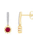 Rubis & Diamants 0,04ct XII