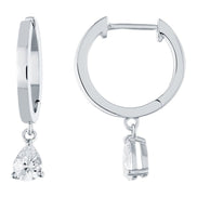Toi & Moi Poire Diamant 0,2ct