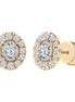 Boucles d'oreilles Caprice diamant en or 18 carats