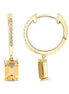 BOUCLES D'OREILLES LOU N°1 CITRINE
