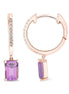 Lou Taille Émeraude Améthyste & Diamants 1,10ct V