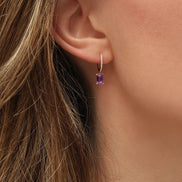 Lou Taille Émeraude Améthyste & Diamants 1,10ct V