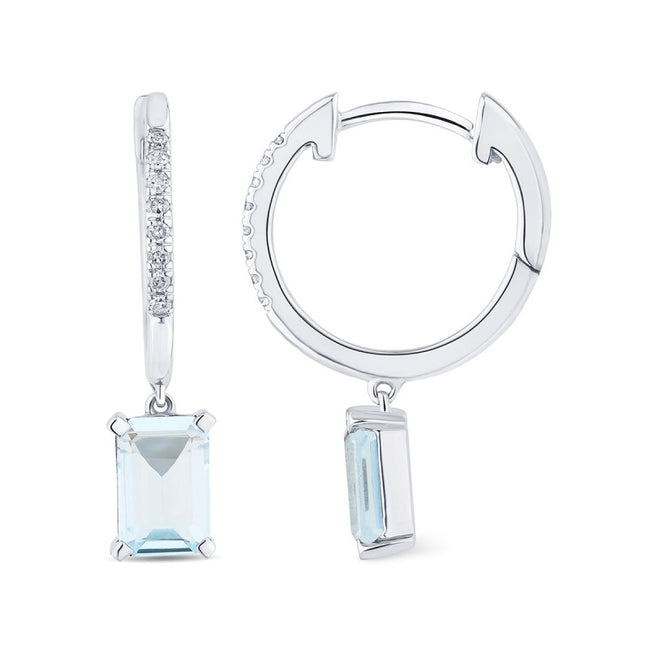 Lou Taille Émeraude Topaze & Diamants 1,10ct XV