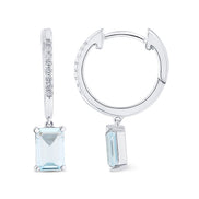 Lou Taille Émeraude Topaze & Diamants 1,10ct XV