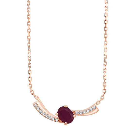 Toi & Moi Rubis & Diamants 0,03ct