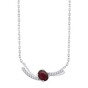 Toi & Moi Rubis & Diamants 0,03ct