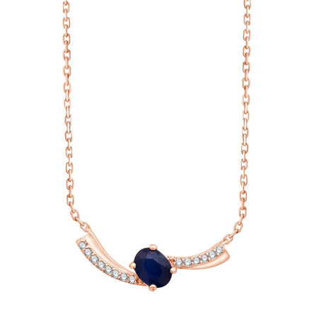 Toi & Moi Saphir & Diamants 0,03ct II