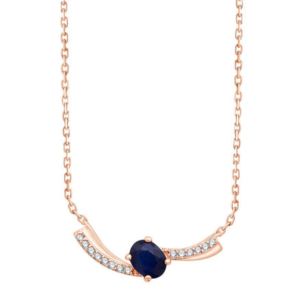 Toi & Moi Saphir & Diamants 0,03ct II