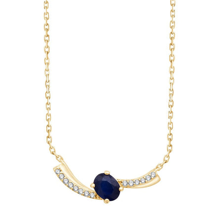 Toi & Moi Saphir & Diamants 0,03ct II