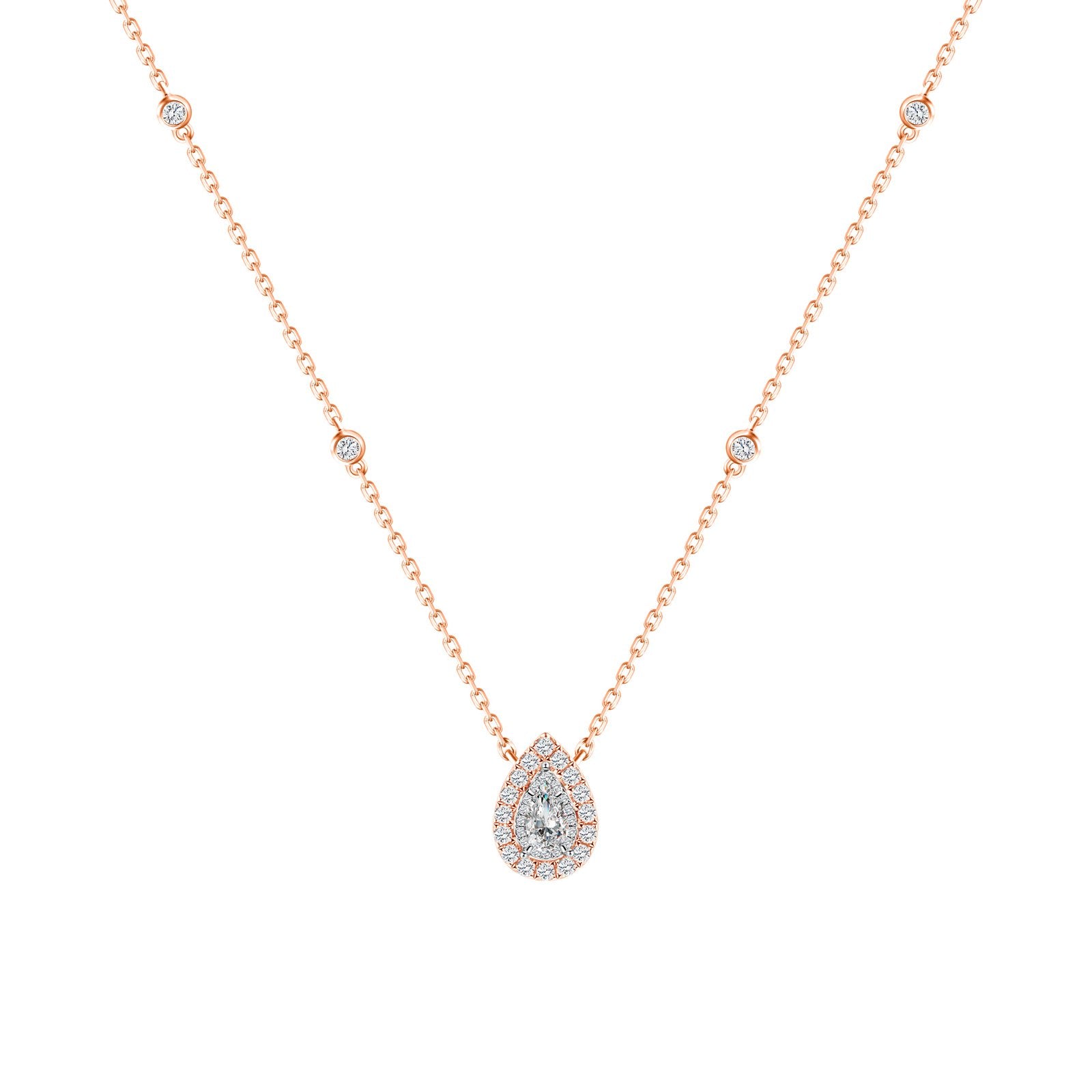Caprice Toi & Moi Poire Diamant 0,547ct