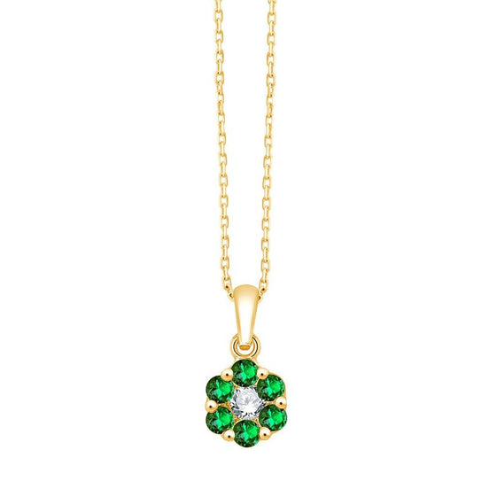 Émeraude & Diamants 0,04ct IX