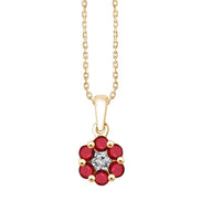 Rubis & Diamants 0,04ct IX