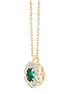Serti Clos Émeraude & Diamants 0,1ct