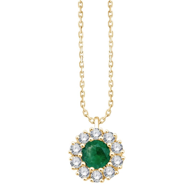Serti Clos Émeraude & Diamants 0,1ct