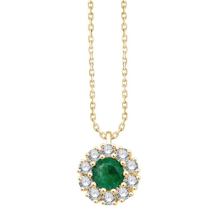 Serti Clos Émeraude & Diamants 0,1ct