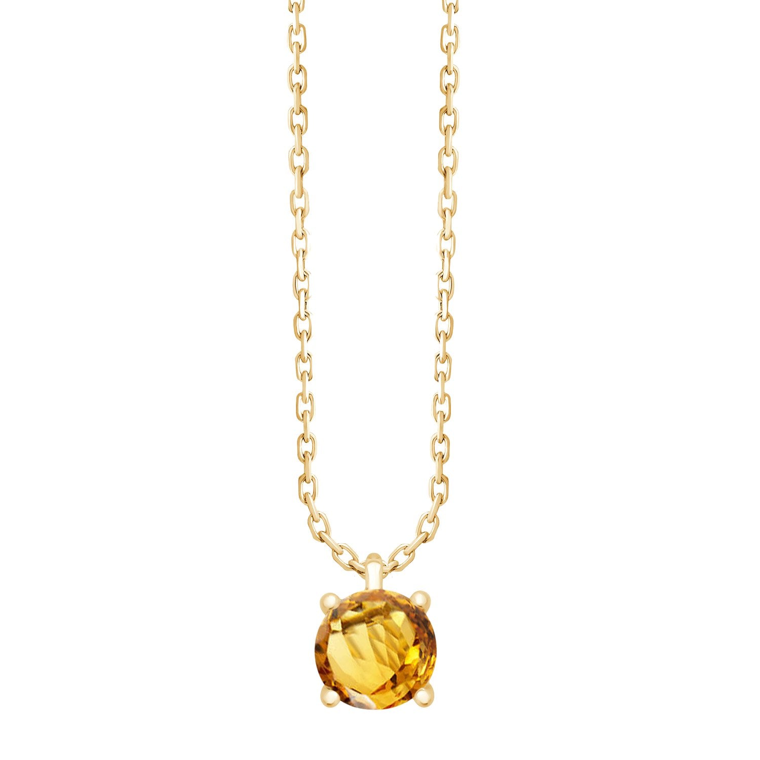 Serti Clos Citrine 0,42ct