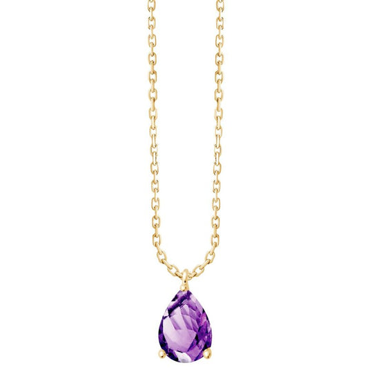 Serti Clos Poire Améthyste 0,63ct