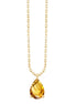 Serti Clos Poire Citrine 0,58ct