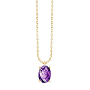 Serti Clos Ovale Améthyste 0,67ct