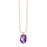 Serti Clos Ovale Améthyste 0,67ct