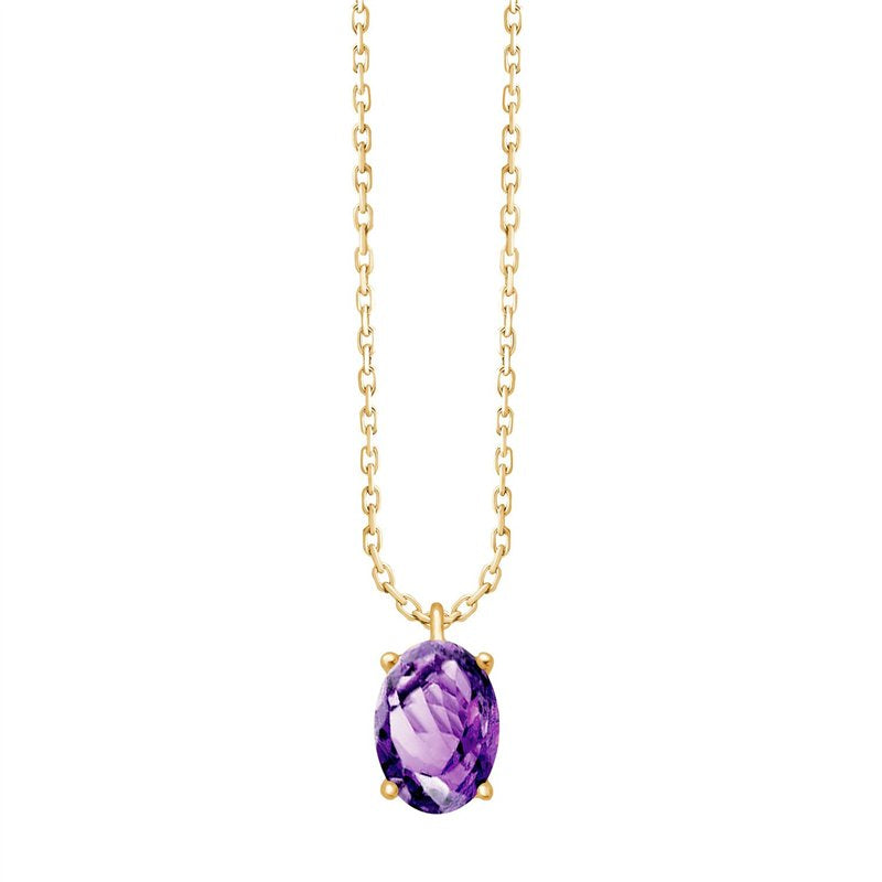 Serti Clos Ovale Améthyste 0,67ct