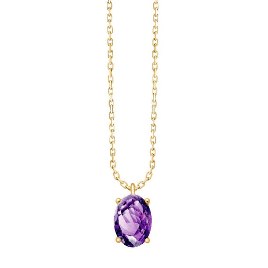 Serti Clos Ovale Améthyste 0,67ct