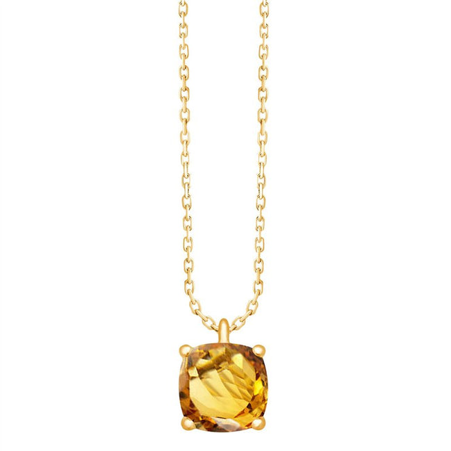 Serti Clos Citrine 0,85ct