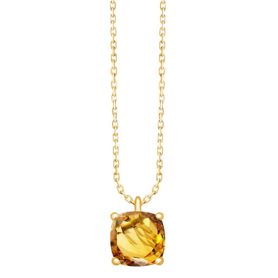 Serti Clos Citrine 0,85ct