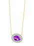Serti Clos Ovale Améthyste 0,702ct