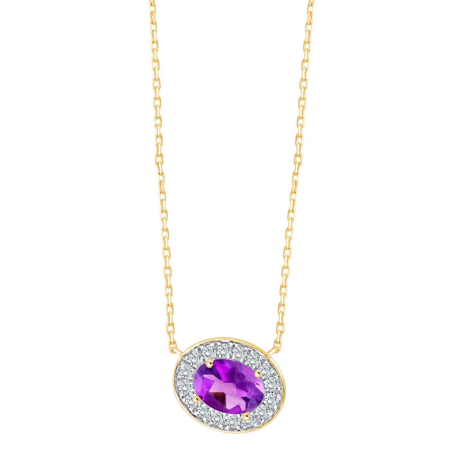Serti Clos Ovale Améthyste 0,702ct