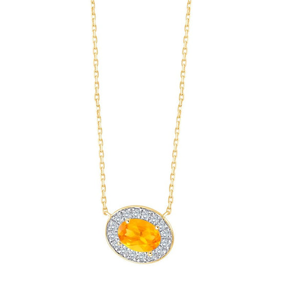 Ovale Citrine 0,658ct