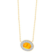 Ovale Citrine 0,658ct